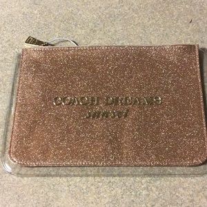 Coach Dreams- Sunset- Pouch in Rose Gold.